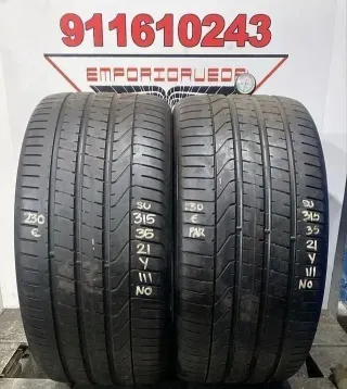 315 35 21 Y PIRELLI RUEDA AL 90% VIDA UTIL