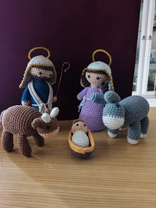 Belén crochet 20cm