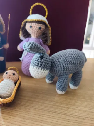 Belén crochet 20cm