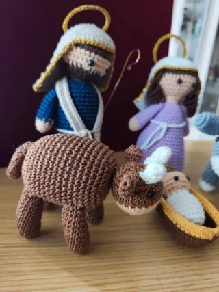 Belén crochet 20cm