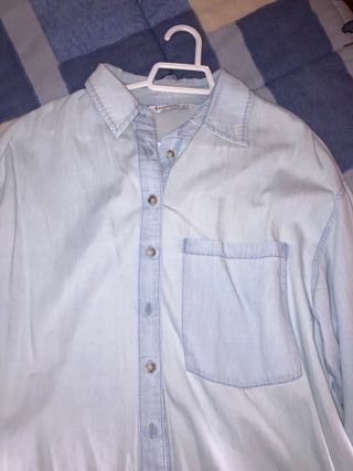 Camisa vaquera azul