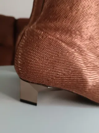 Botines Robert Clergerie mujer dorados