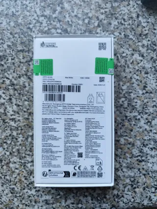 Oppo A5 5G Bianco Nuovo Senza Aprire