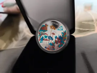 Moneda Milagro de Letonia 5 Euro