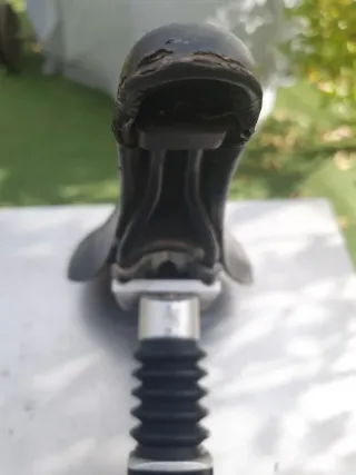 Asiento y tija bicicleta