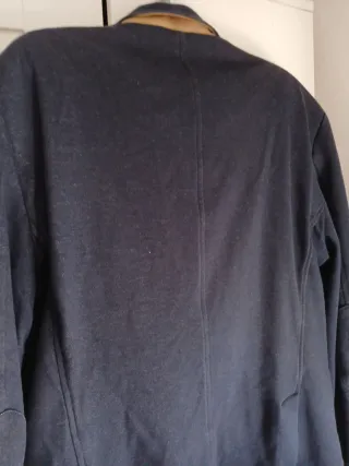 Chaqueta Zara Hombre Azul Invierno