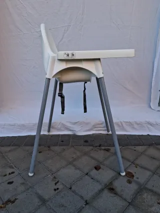 !OCASIÓN! Trona Antilop Alta Niño Ikea con Bandeja