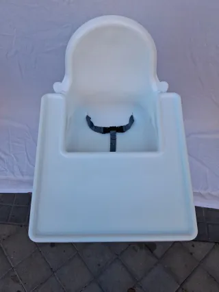 !OCASIÓN! Trona Antilop Alta Niño Ikea con Bandeja
