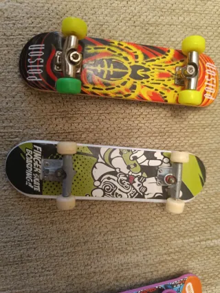 8 Mini Patinetes Skate Dedos
