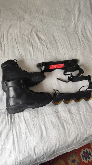 Patines Rollerblade, exclusivos Desmontables Negro