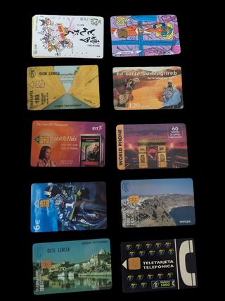 76 Carte Telefoniche Internazionali