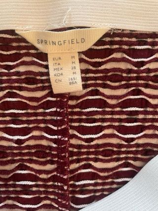 Falda tubo estampada talla M