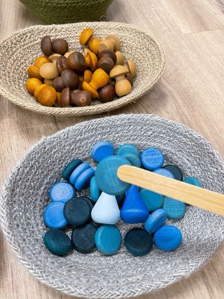 Set Grapat 204 piezas sueltas mandalas + cestas