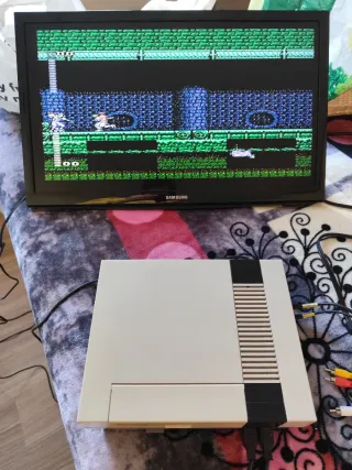 Nintendo NES Consola Beige/Gris