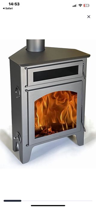 Chimenea, horno de leña