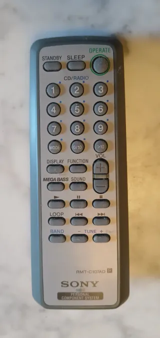 Mini cadena Sony CD/Radio