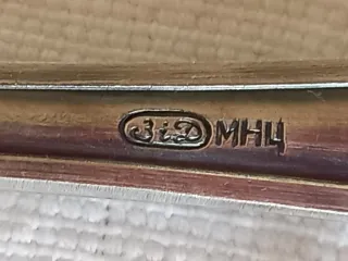 Antigua cubertería plateada Rusia