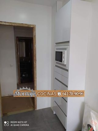 Montaje de cocinas y encimeras MODULOS A MEDIDA