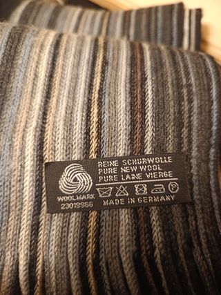 Bufanda Lana Virgen Suave 2 m