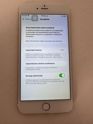 iPhone 6S Plus Oro 32GB