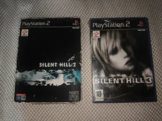 PS2 Silent Hill 2 y 3 Konami