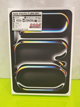 Apple iPad Pro 11 (M4) WiFi 256GB súper rebajada