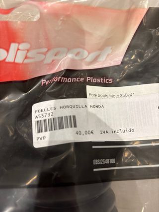 Fuelles Horquilla Honda