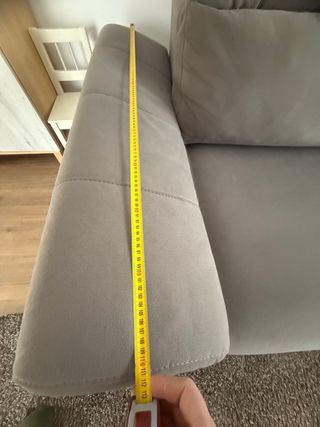 Sofá cama chaise longue como nuevo!