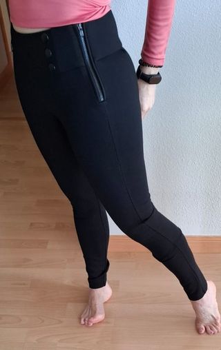 Pantalón Legging Zara Negro