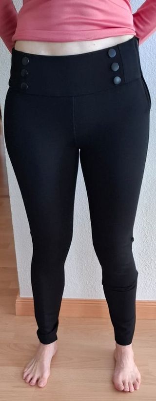 Pantalón Legging Zara Negro