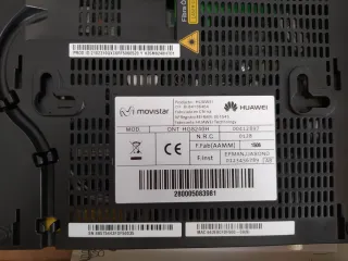 Router Movistar Fibra Óptica Huawei