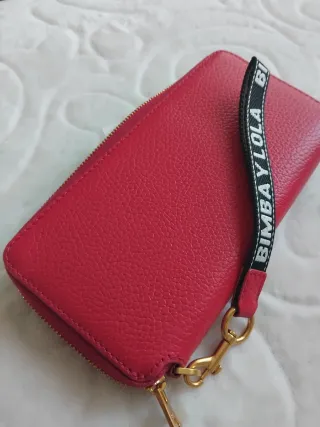 Billetera Bimba y Lola Piel Roja