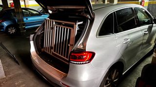 Jaula Transportín Perro Aluminio 92x65x66cm