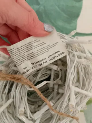 200 Luci Natale LED Multicolore Esterno