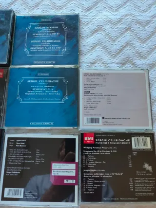 CD. Celibidache: Bruckner, Beethoven, Brahms, Sch