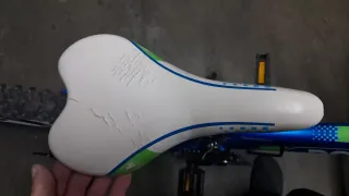 Bicicleta azul Romet 26 pulgadas