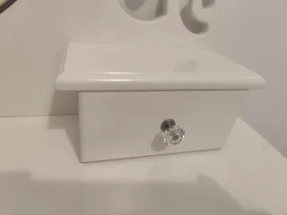 Tocador infantil madera blanco