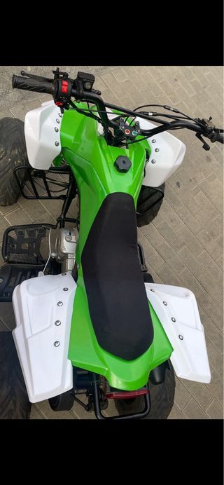 Miniquad 125cc 4t Verde y Blanco