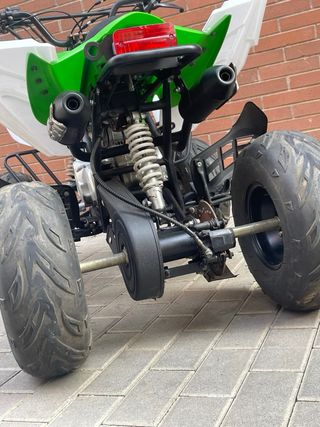 Miniquad 125cc 4t Verde y Blanco