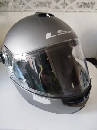 Casco LS2 FF325 Strobe Matt Titanium Talla S