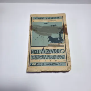 Libro 1930 Attilio Calderara nell'azzurro