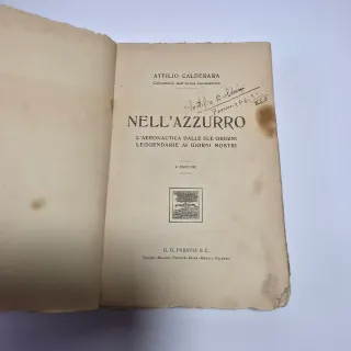 Libro 1930 Attilio Calderara nell'azzurro