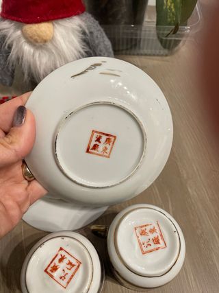 Set 2 Tazzine Giapponesi Vintage