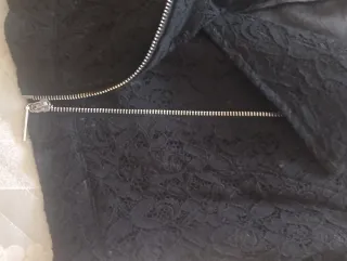 Giacchina in pizzo nera taglia S