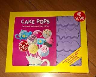Kit Cake Pops Stampo Silicone + Ricette