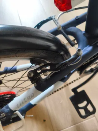 Bicicleta plegable Btwin Tilt500 Azul