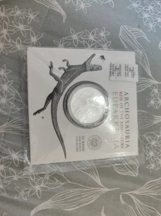 1 Onza Plata Sudáfrica 25 Rand 2019 Euparkeria