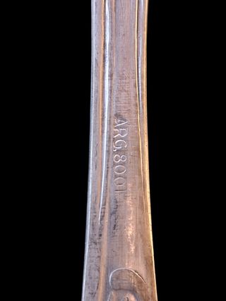 Set posate Argento Arg 800 d'epoca italiane