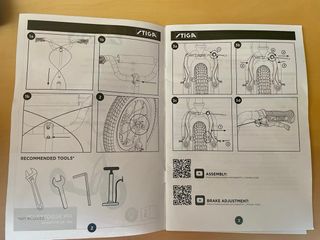 Patinete STIGA AIR SCOOTER ruedas grandes 12”