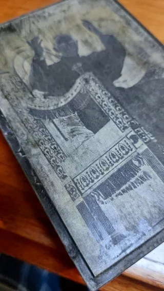 Matrice stampa anni '60